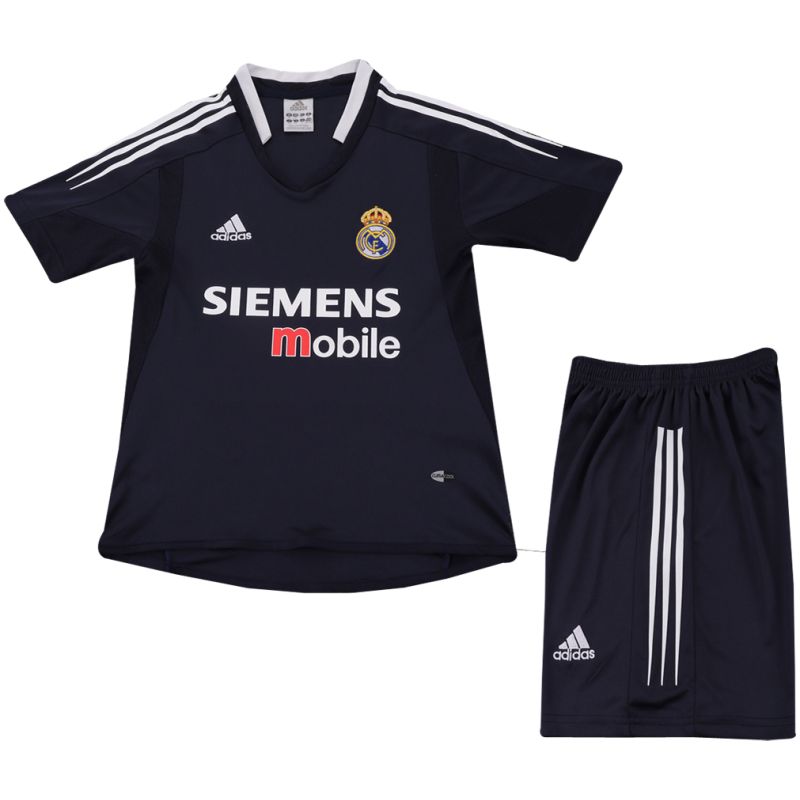 Kids Retro Real Madrid Away Jersey 2004/05
