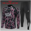 Kinder x Jordan PSG Trainingsanzug Schwarz Grafik 2025/26-günstige Trikots