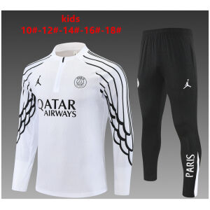 Kids x Jordan PSG Training Suit White 2025/26
