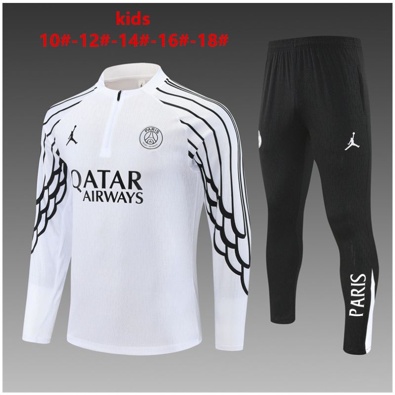 Kids x Jordan PSG Training Suit White 2025/26