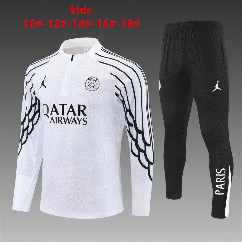 Kids x Jordan PSG Training Suit White 2025/26