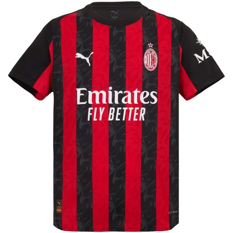 Mens AC Milan Home Authentic Jersey 2025/26 – Match