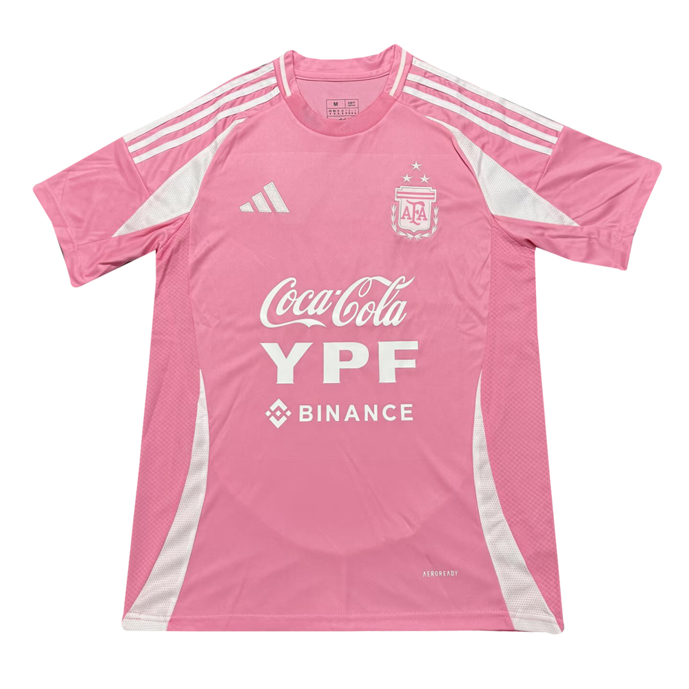Mens Argentina Short Training Pink Jersey 2025