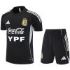 Mens Argentina Short Training Suit Black 2025