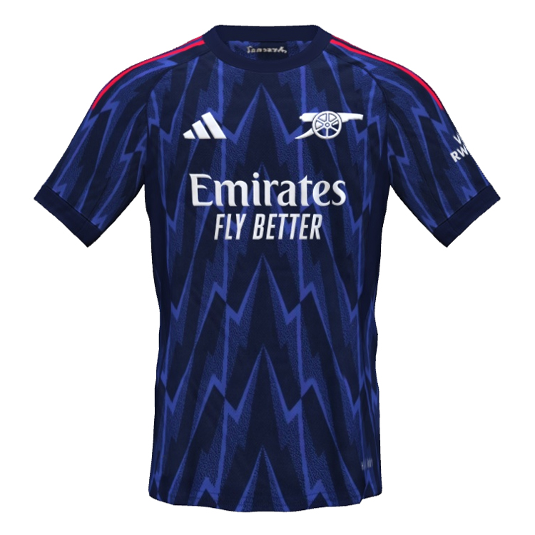 Mens Arsenal Away Jersey 2025/26