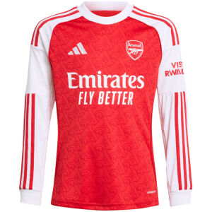 Mens Arsenal Home Jersey Long Sleeve 2025/26
