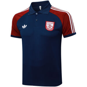 Mens Arsenal Polo Shirt Navy 2025/26
