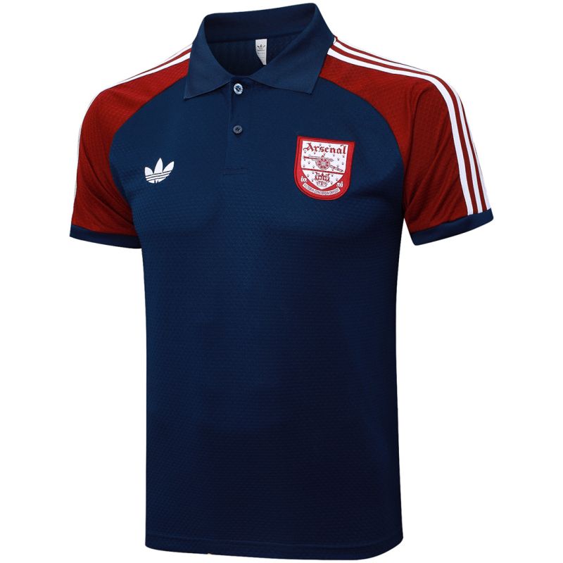 Mens Arsenal Polo Shirt Navy 2025/26