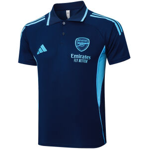 Mens Arsenal Polo Shirt Royal 2025/26