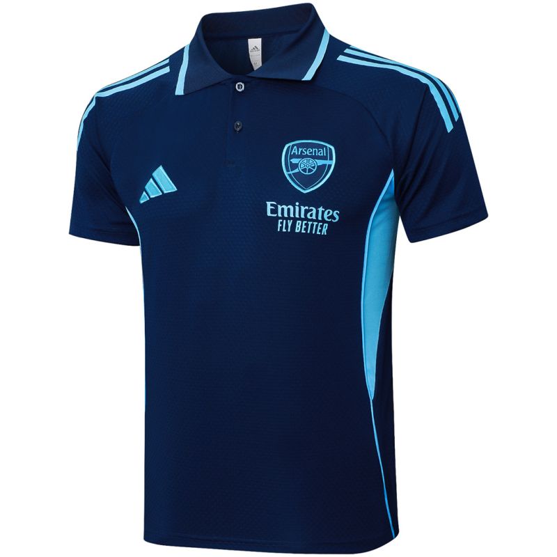 Mens Arsenal Polo Shirt Royal 2025/26