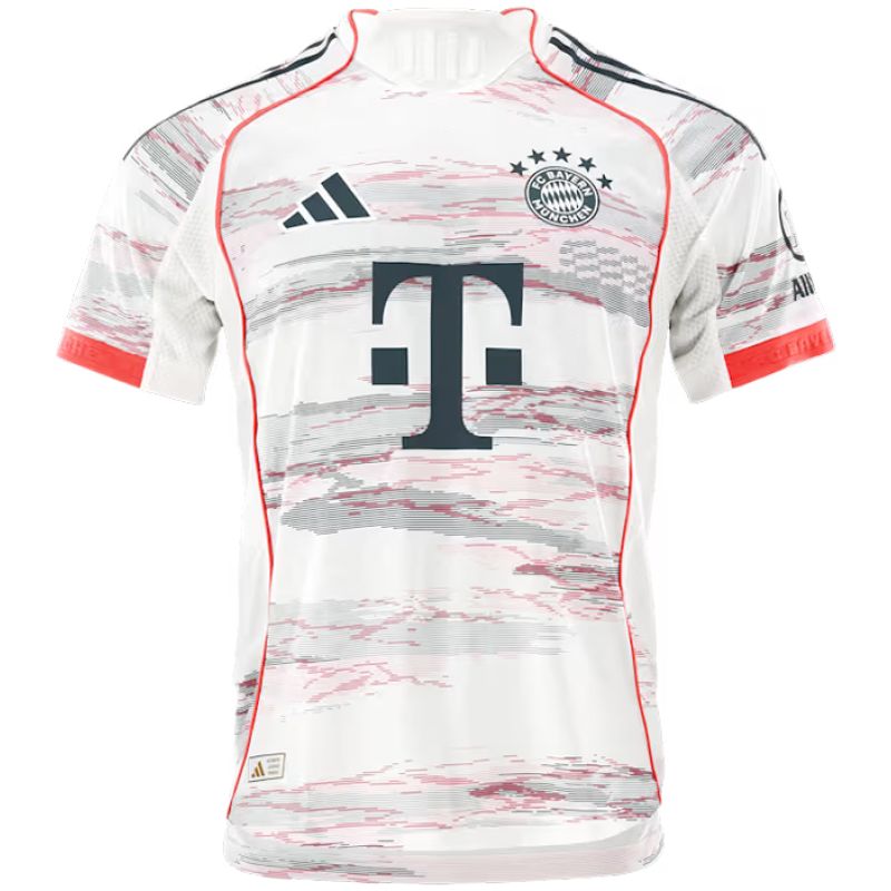 Mens Bayern Munich Away Authentic Jersey 2025/26 – Match