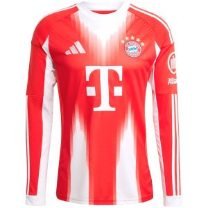 Mens Bayern München Heimtrikot Langarm 2025/26-günstige Trikots