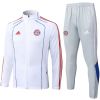 Trainingsanzug von Bayern München Jacke + Hose Weiß 2025/26-günstige Trikots