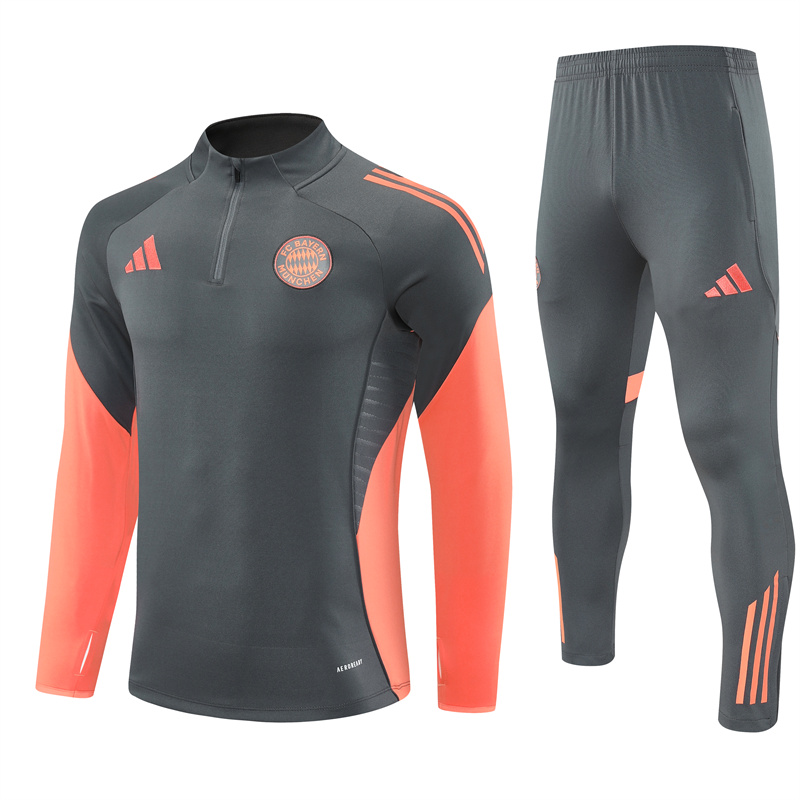 Mens Bayern Munich Training Suit Grey 2025/26