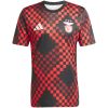 Mens Benfica Trainingsanzug Schwarz - Rot 2025/26-günstige Trikots