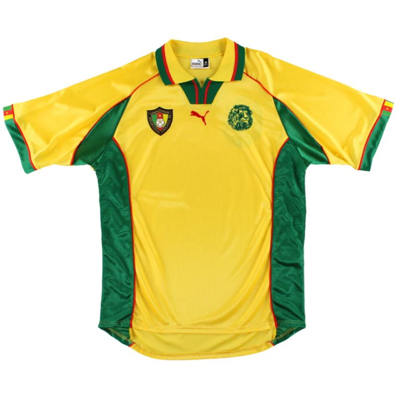 Mens Cameroun Retro Away Jersey 1998/99