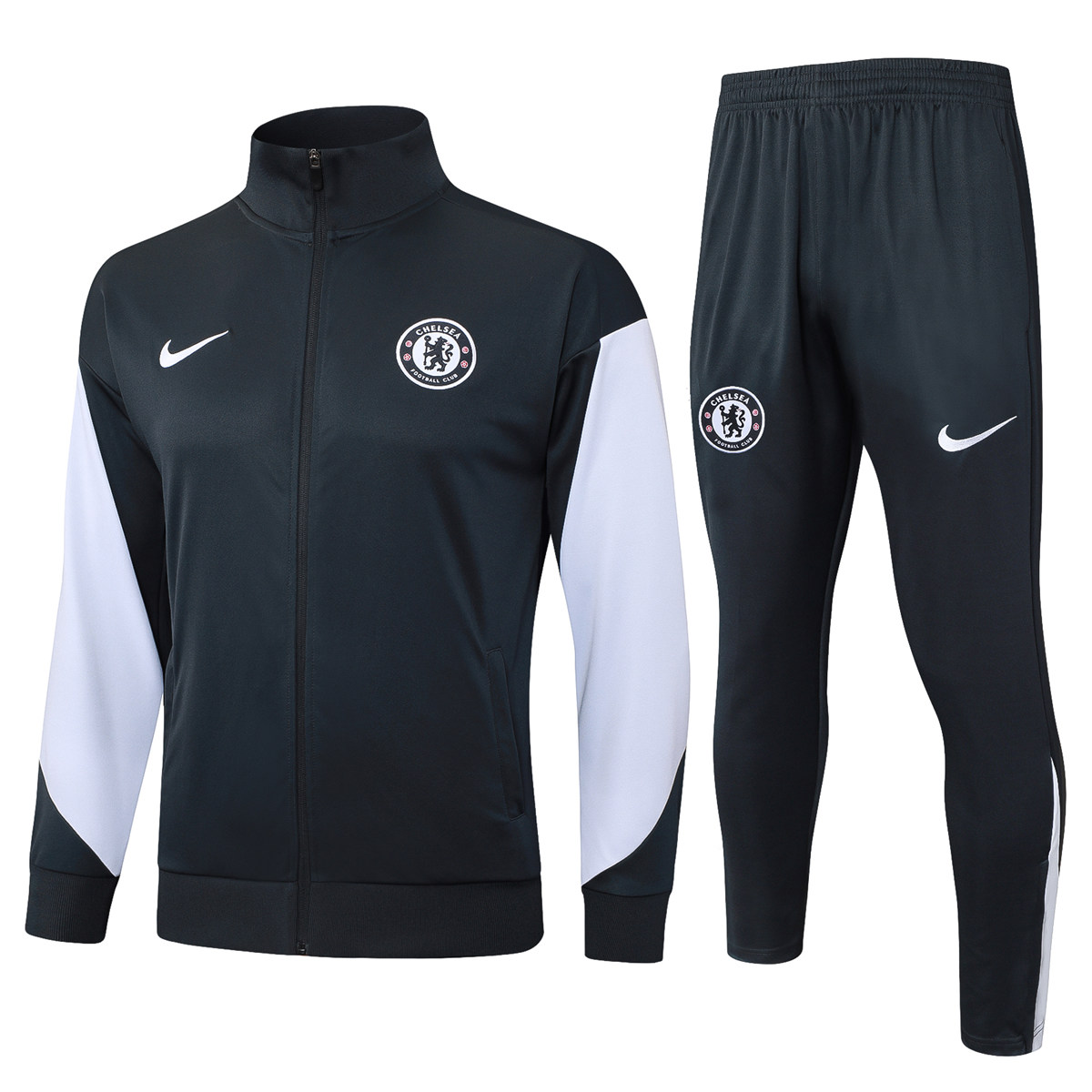 Mens Chelsea Jacket + Pants Training Suit Dark Grey 2025/26
