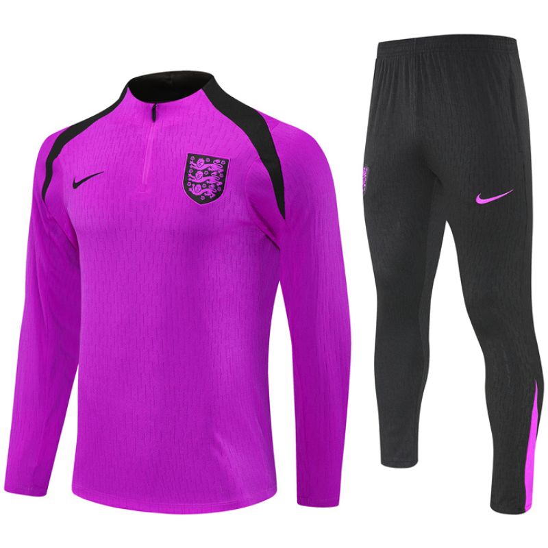 Mens England Training Suit Purple 2025