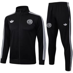 Männer Deutschland Trainingsanzug Jacke + Hose 125 Jahre Schwarz 2025-günstige Trikots