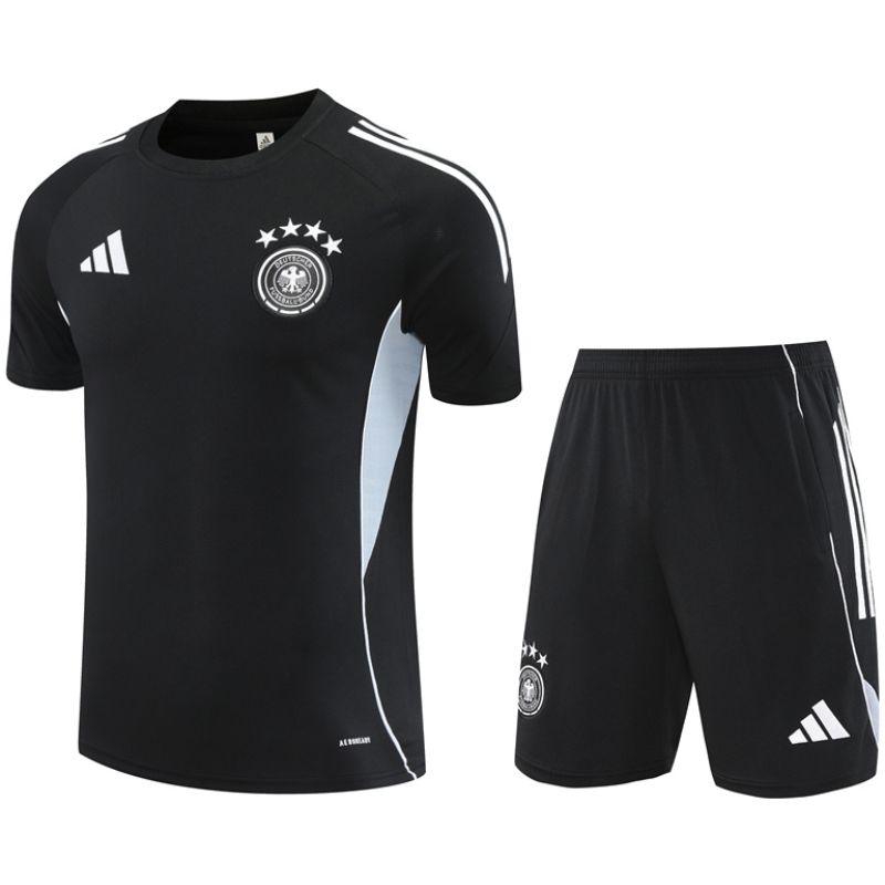 Mens Germany Short Training Suit Black 2025-cheap jerseys