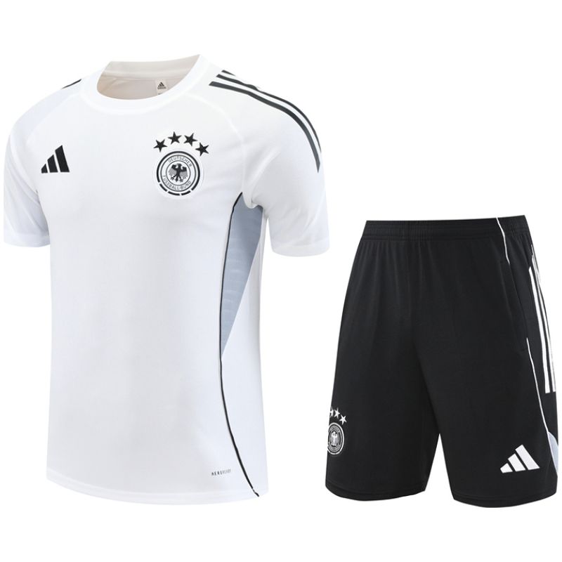 Mens Germany Short Training Suit White 2025-cheap jerseys