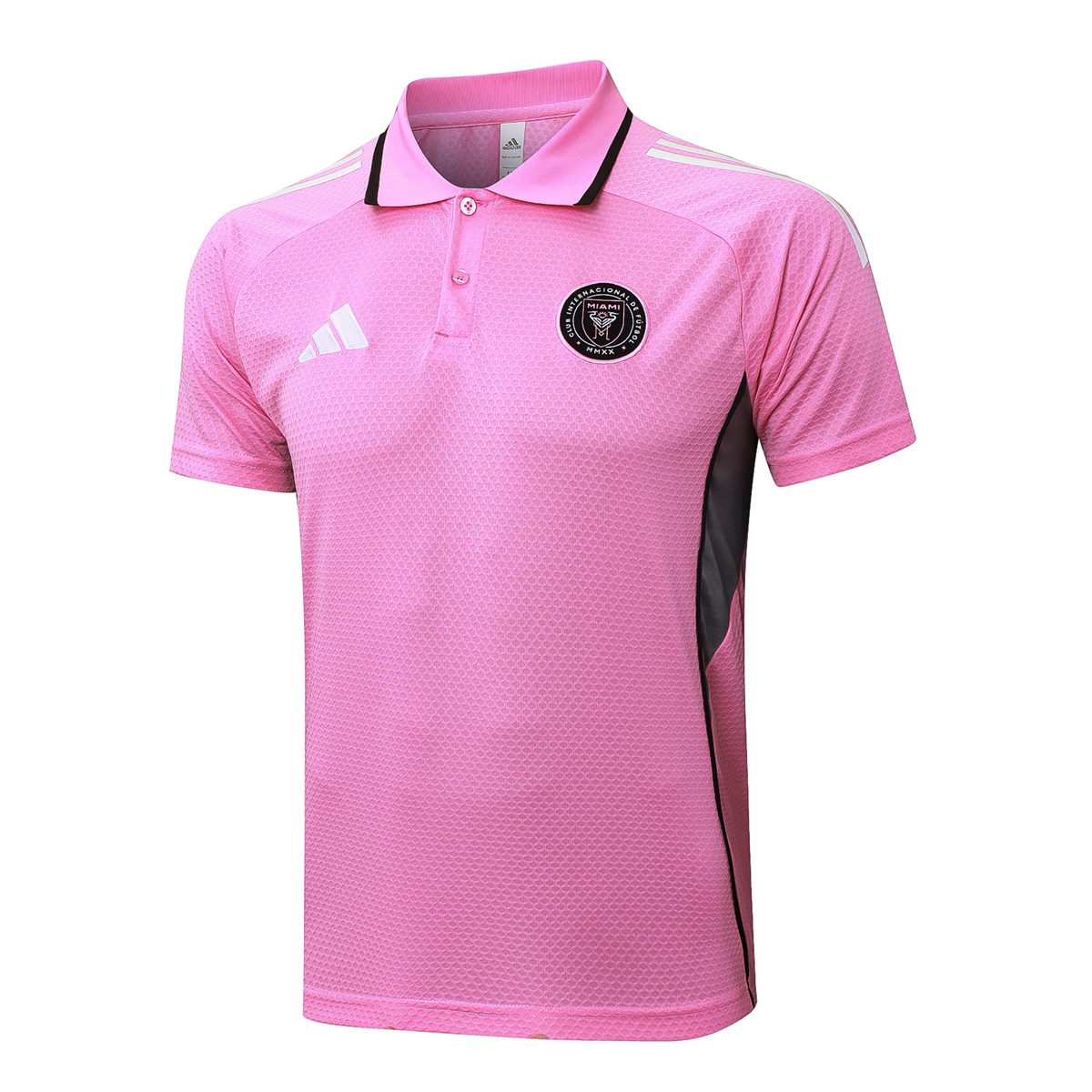 Mens Inter Miami C.F. Polo Shirt Pink 2025/26