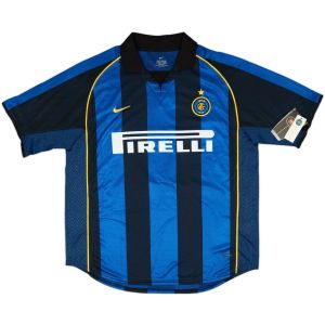 Mens Inter Mailand Retro Heimtrikot 2001/02-günstige Trikots