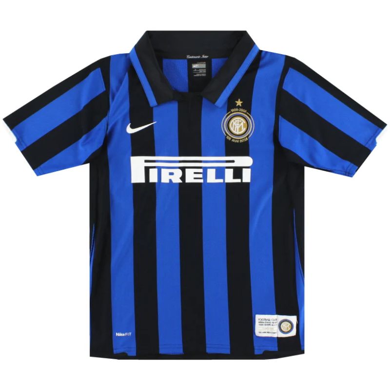 Mens Inter Milan Retro Home Jersey 2007/08