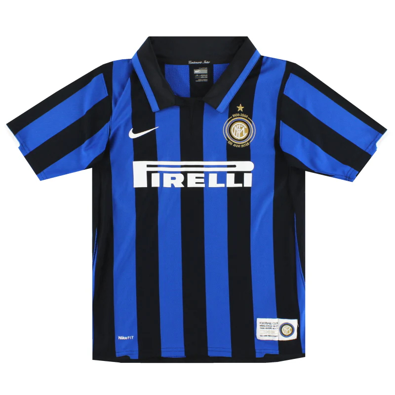 Mens Inter Milan Retro Home Jersey 2007/08