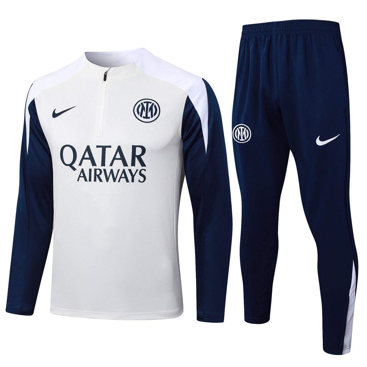Mens Inter Milan Training Suit White 2025/26