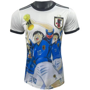 Mens Japan Special Edition Tsubasa White Jersey 2025 Mens Japan Special Edition Tsubasa White Jersey 2025