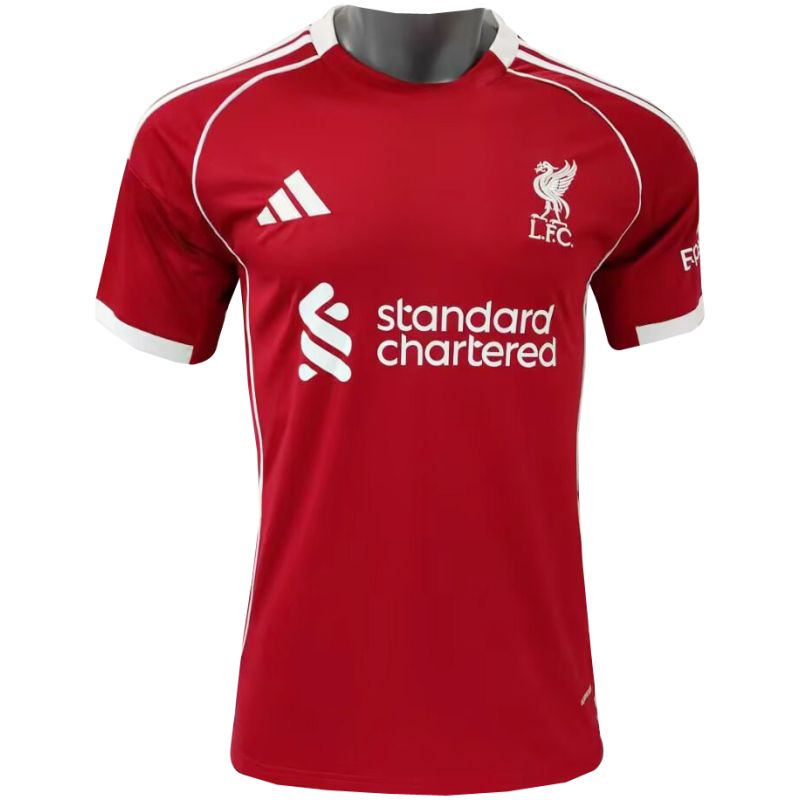 Mens Liverpool Home Jersey 2025/26-cheap jerseys