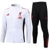 Mens Liverpool Jacket + Pants Training Suit White 2025/26