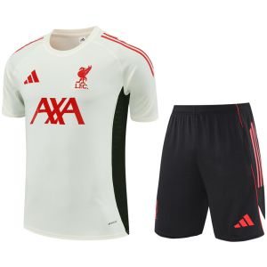 Herren Liverpool Trainingsanzug Weiß 2025/26-günstige Trikots