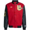 Mens Manchester United adidas Originals Varsity Jacket Red 2025