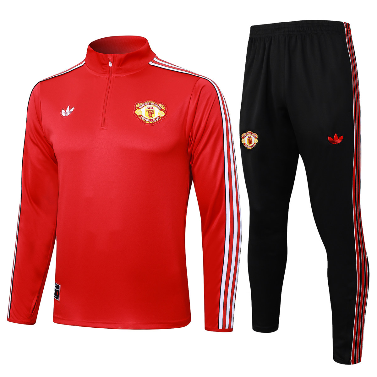 Mens Manchester United Training Suit Red 2025/26