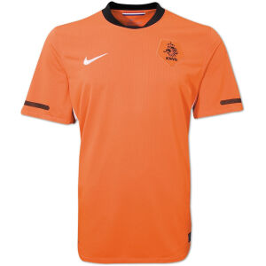 Mens Netherlands Retro Home Jersey 2010