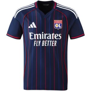 Herren Olympique Lyonnais Auswärts-Trikot 2025/26-günstige Trikots