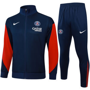 Mens PSG Jacket + Pants Training Suit Navy 2025/26