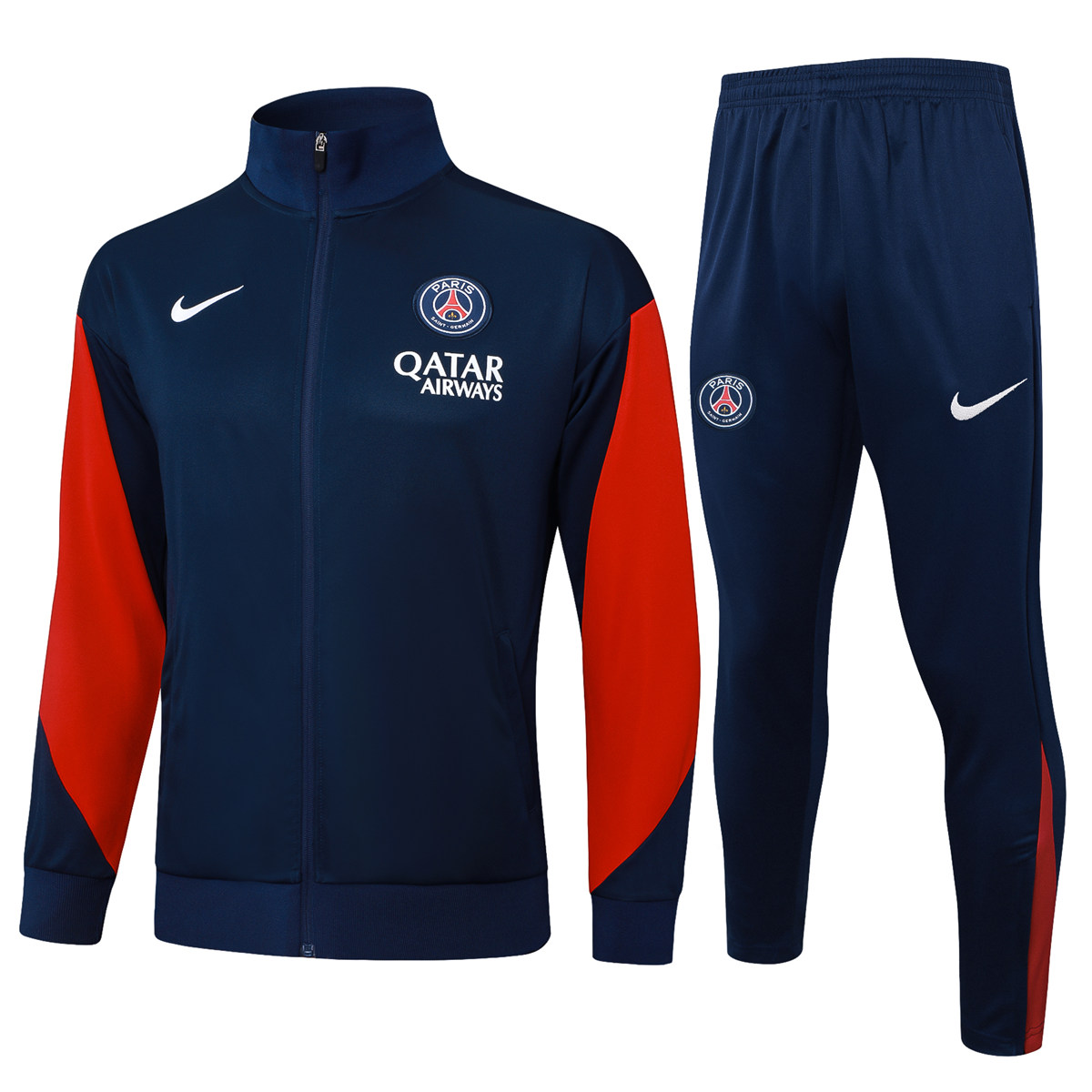 Mens PSG Jacket + Pants Training Suit Navy 2025/26