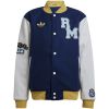Mens Real Madrid adidas Originals Varsity Jacket Navy 2025