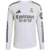 Real Madrid Heim-Authentisches Trikot Langarm 2025/26 - Günstige Match-Trikots