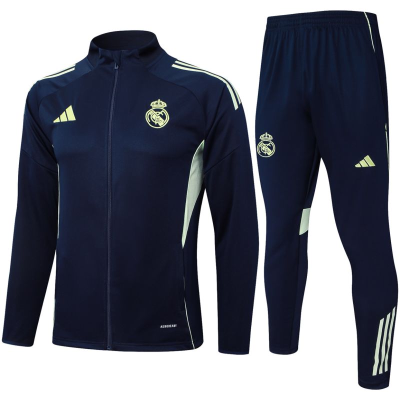 Mens Real Madrid Jacket + Pants Training Suit Royal 2025/26
