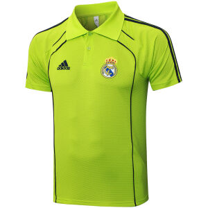 Mens Real Madrid Polo Shirt Green 2025/26