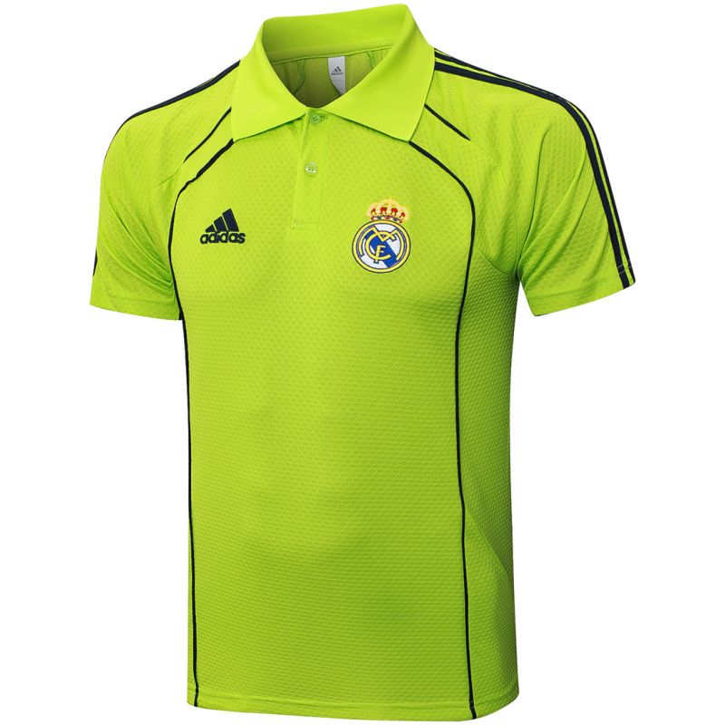 Mens Real Madrid Polo Shirt Green 2025/26