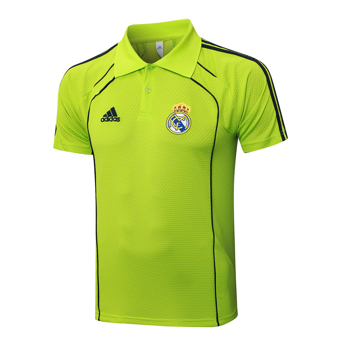 Mens Real Madrid Polo Shirt Green 2025/26