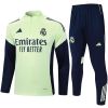 Mens Real Madrid Training Suit Light Green 2025/26