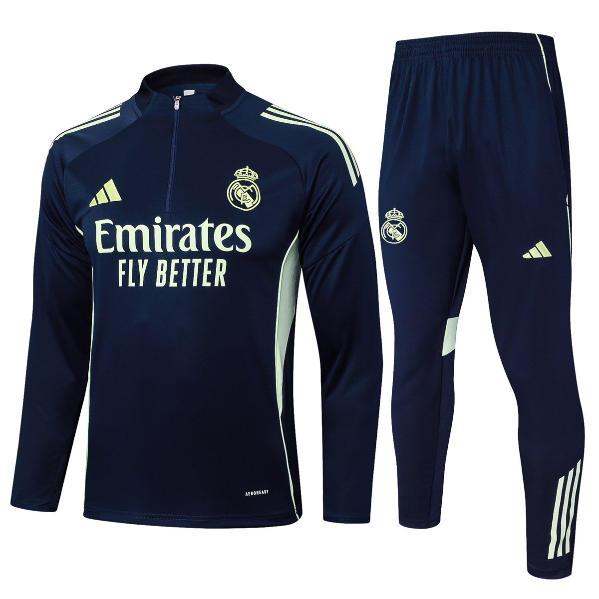Mens Real Madrid Training Suit Royal 2025/26