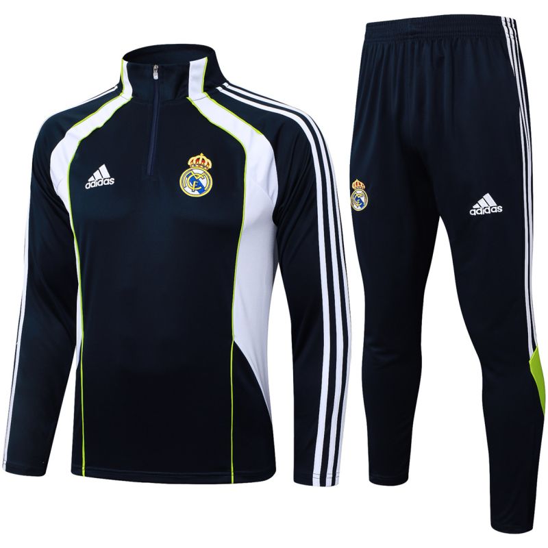 Mens Real Madrid Training Suit Royal – White 2025/26