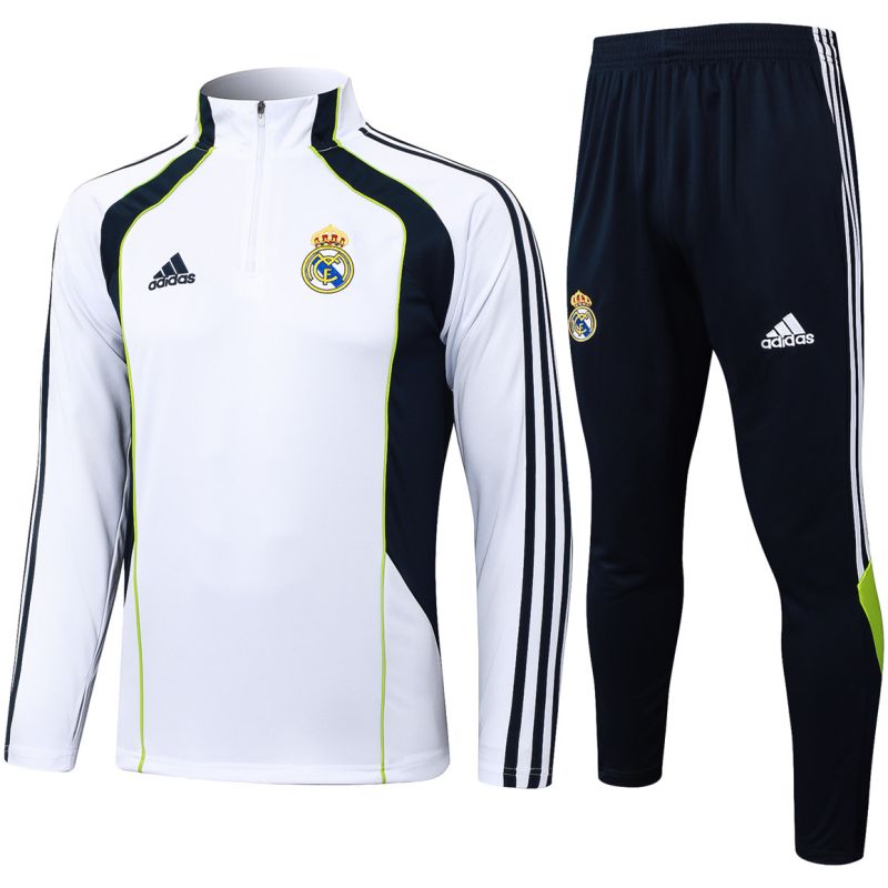 Mens Real Madrid Training Suit White 2025/26